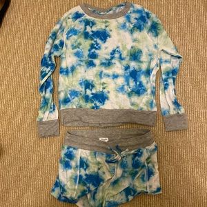 Tie dye splendid pajamas